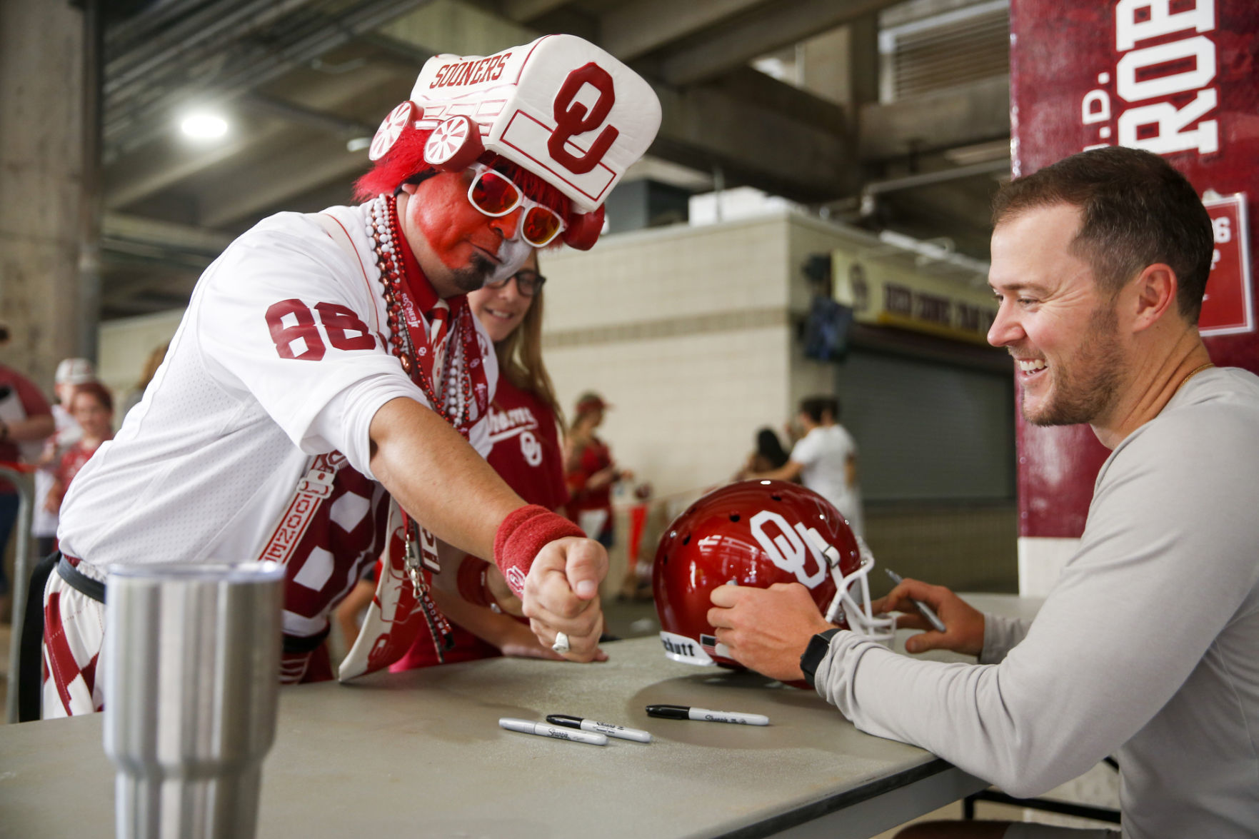 Coach Lincoln Riley on identifying a starting quarterback